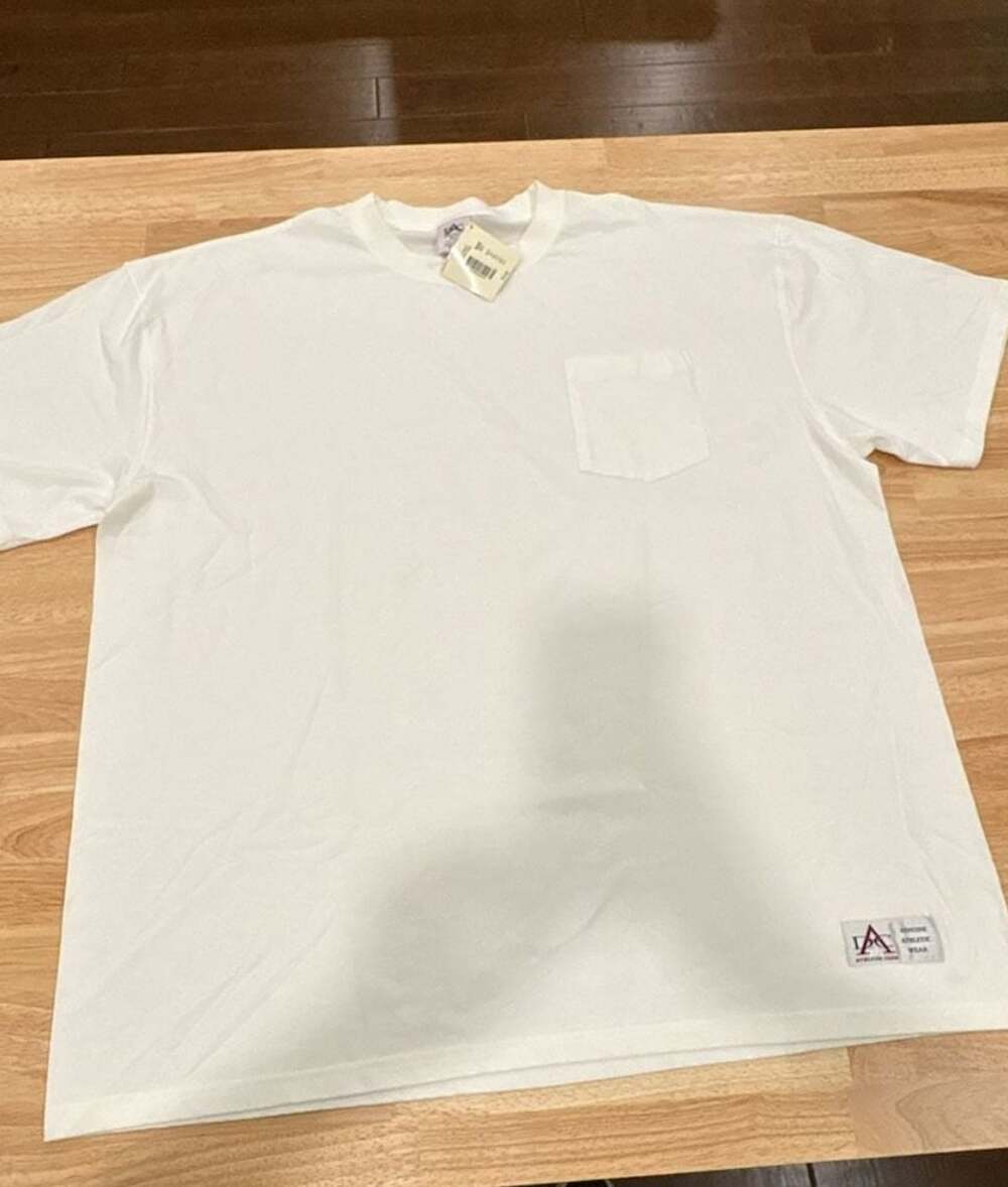 IDC Athletic Club Men's White Pocket T-Shirt 3XLT